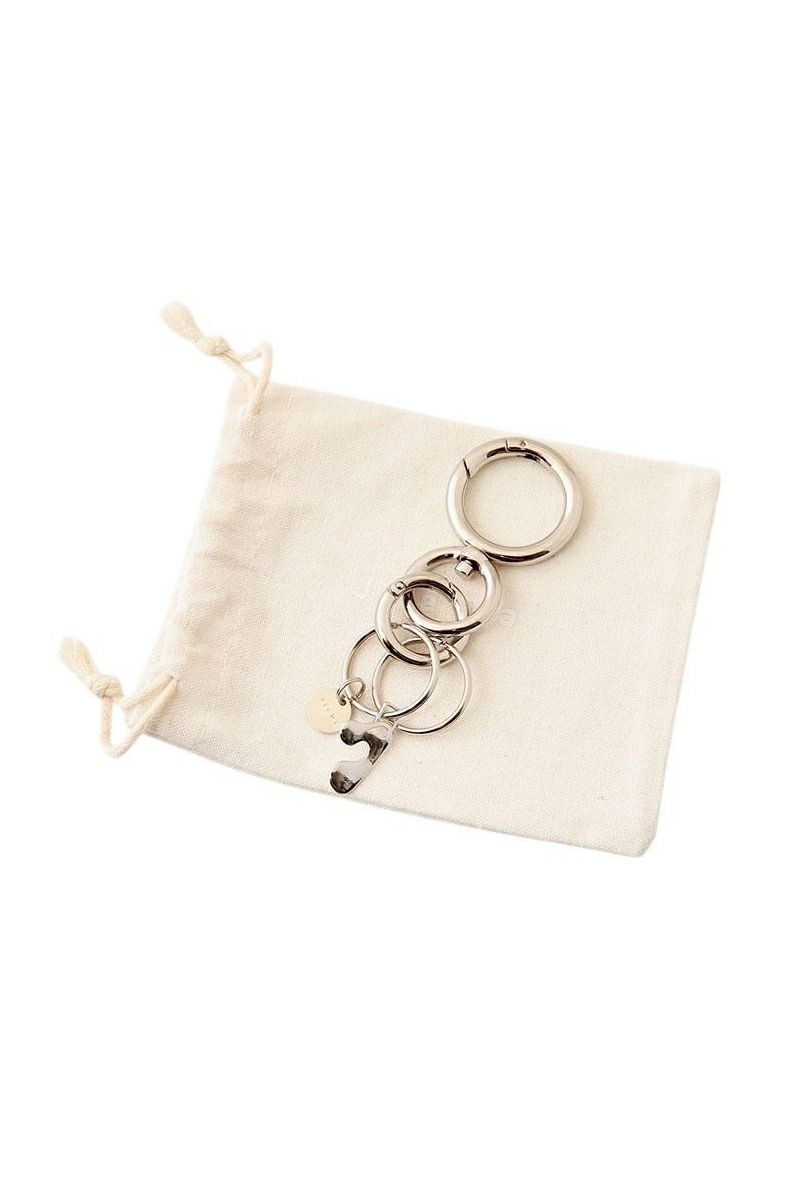 JieDa(ジエダ)RING KEY HOLDER リングキーホルダー Jie-25S-GD17 -1