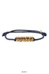 XOLO(ショロ)Piece Silk Code Bracelet -Gold- ピース シルクコード ブレスレット(ゴールド) XOCB002 -6