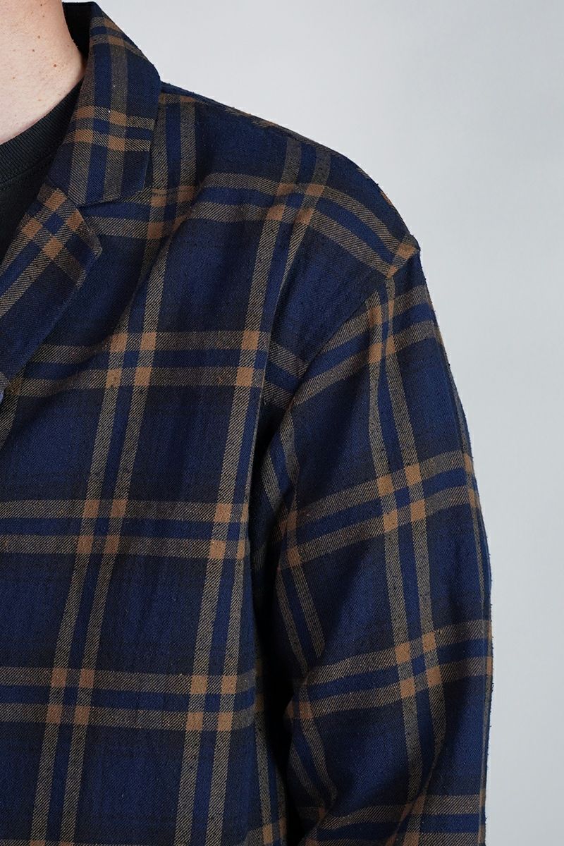 NOWHAW(ノウハウ)day pajama 綿シルクネップビエラチェック P-S568-H -4