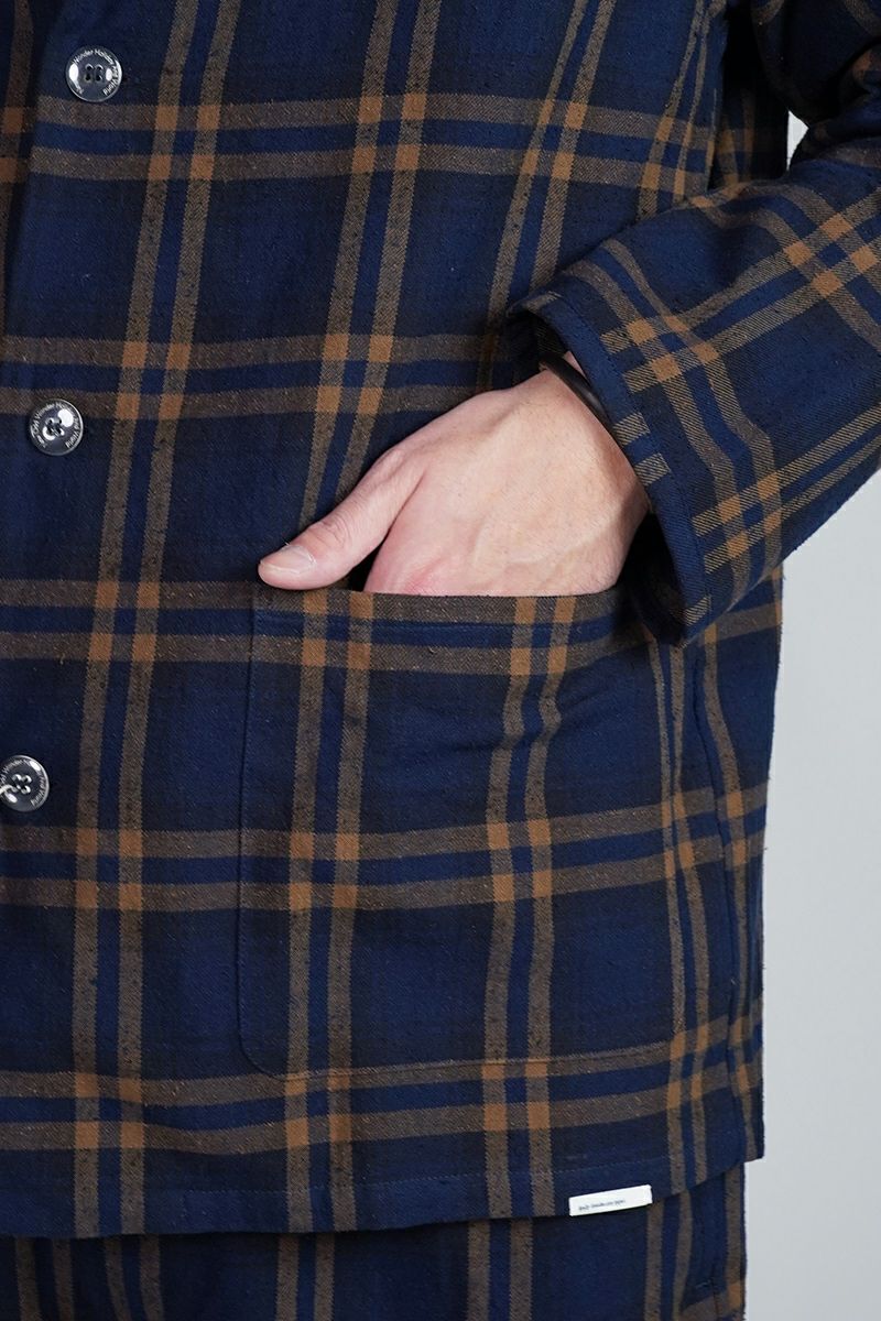 NOWHAW(ノウハウ)day pajama 綿シルクネップビエラチェック P-S568-H -5