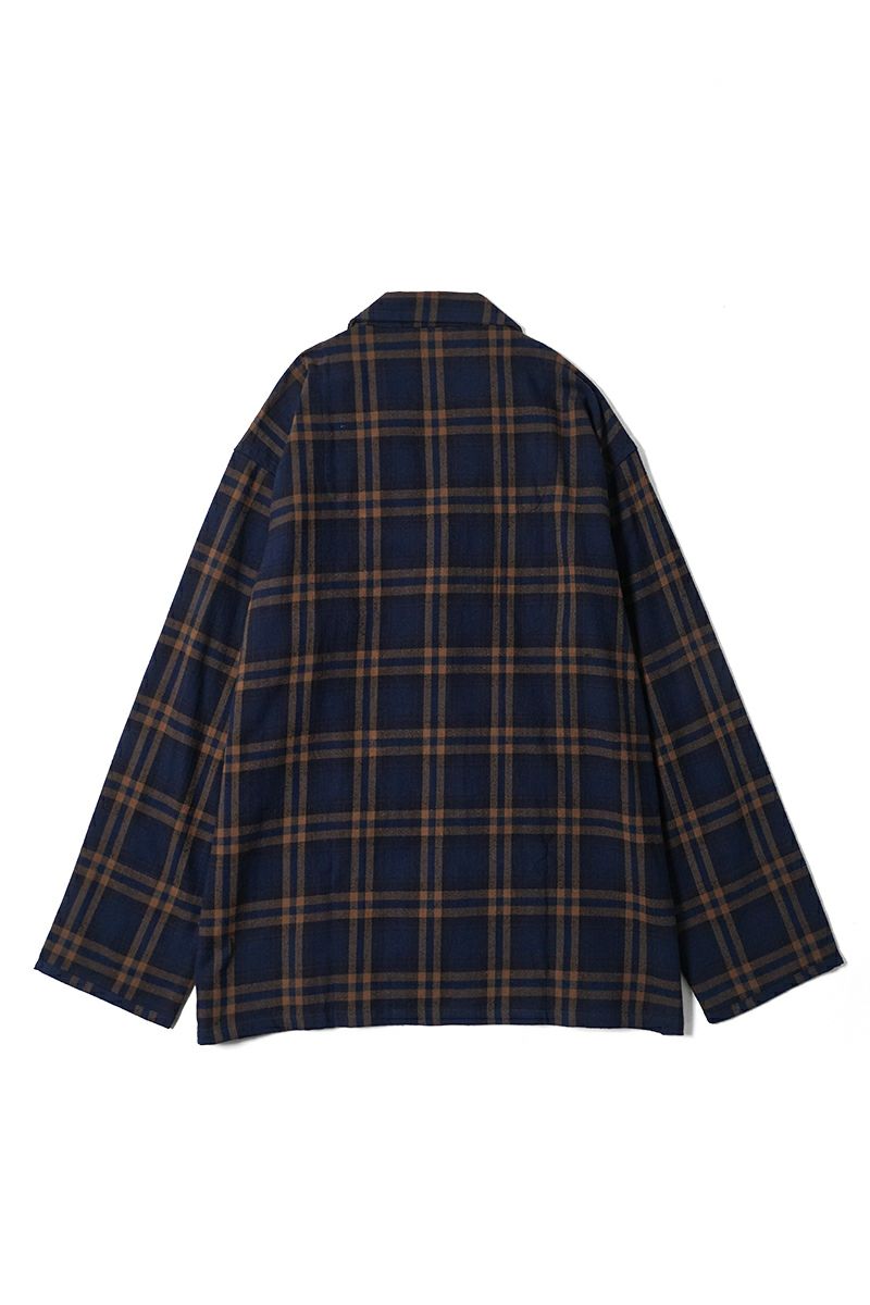 NOWHAW(ノウハウ)day pajama 綿シルクネップビエラチェック P-S568-H -20