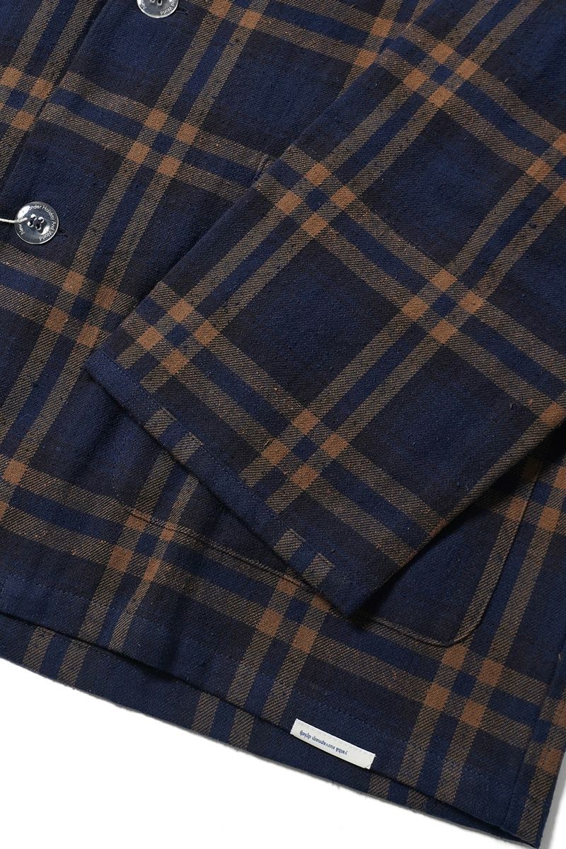 NOWHAW(ノウハウ)day pajama 綿シルクネップビエラチェック P-S568-H -24