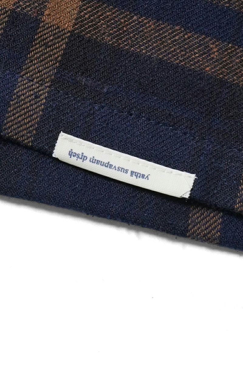 NOWHAW(ノウハウ)day pajama 綿シルクネップビエラチェック P-S568-H -25