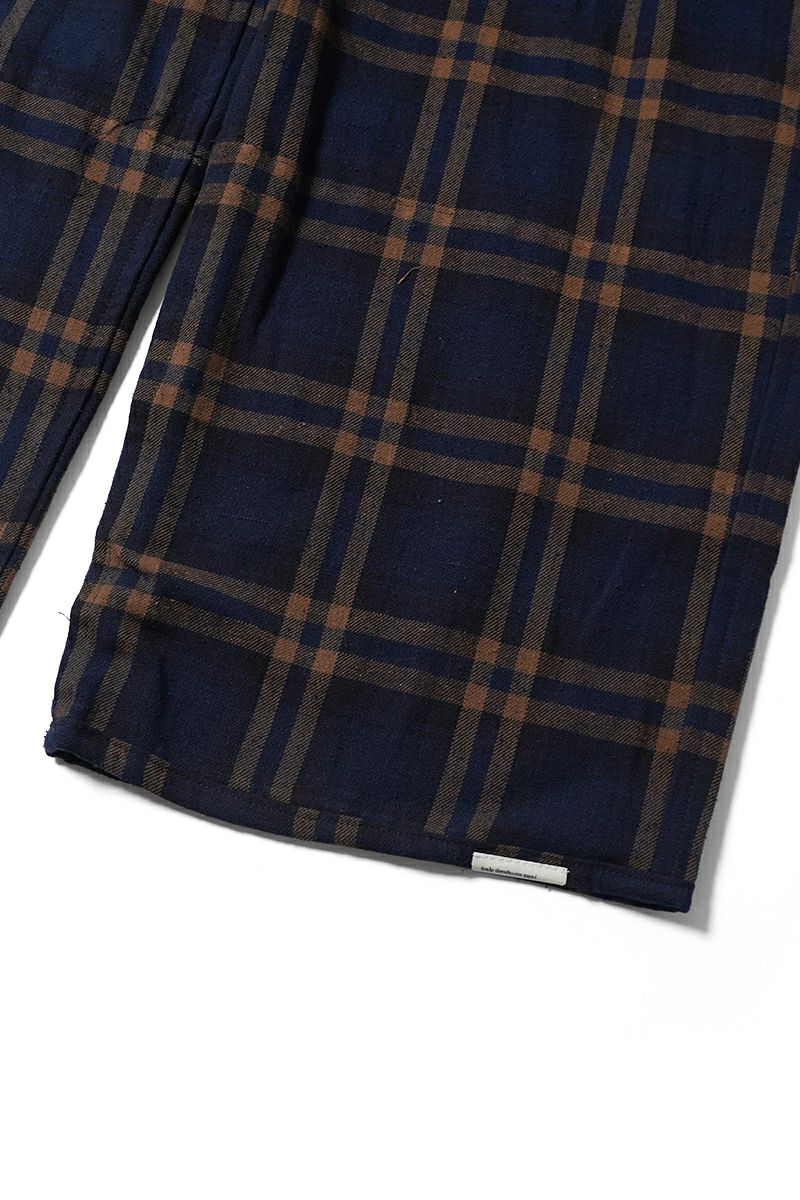 NOWHAW(ノウハウ)day pajama 綿シルクネップビエラチェック P-S568-H -30