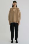 CLANE(クラネ)2WAY NECK OVER KNIT TOPS ネックオーバーニットトップス 17106-2442 -4