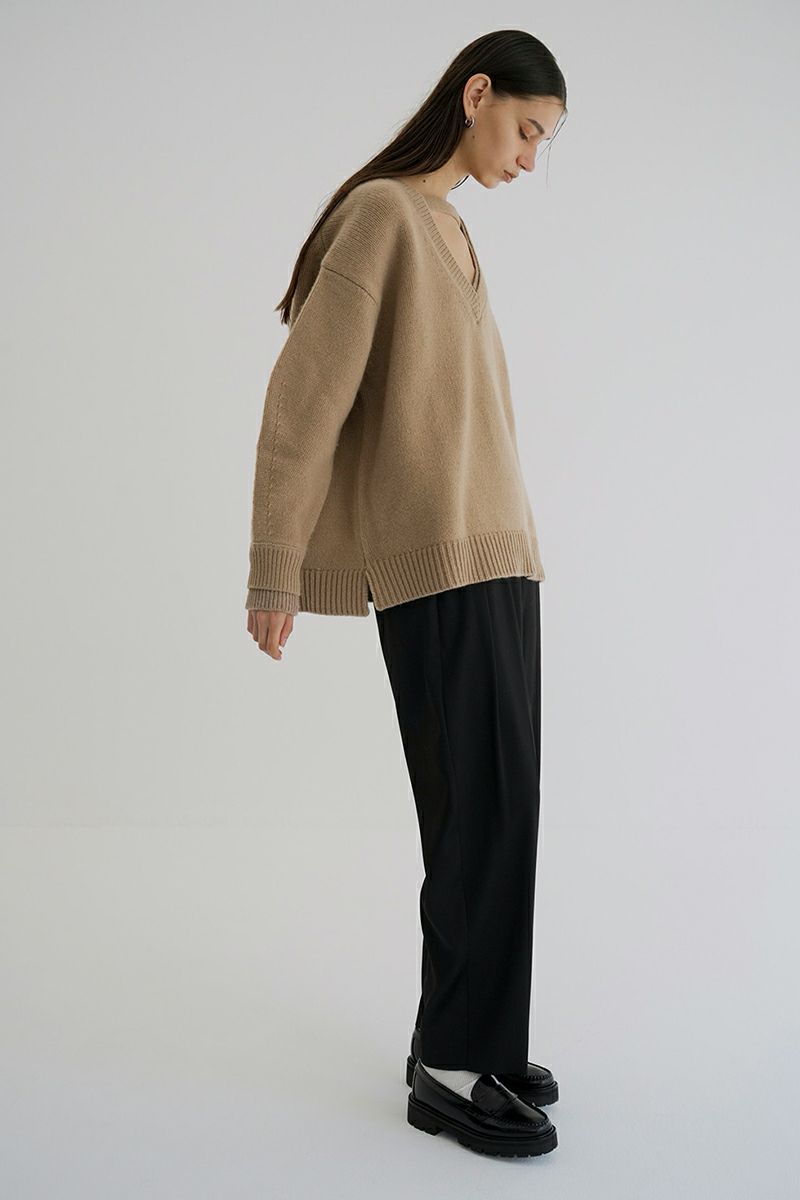 CLANE(クラネ)2WAY NECK OVER KNIT TOPS ネックオーバーニットトップス 17106-2442 -5