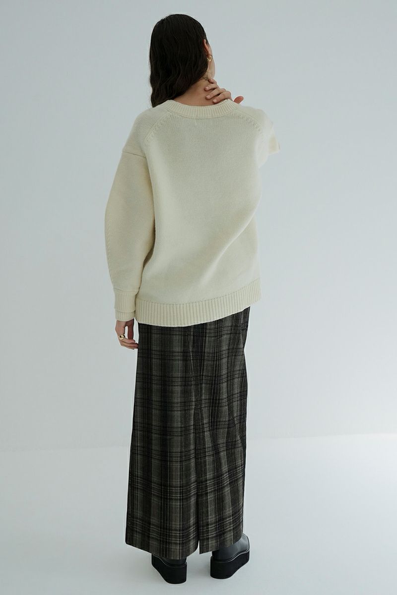 CLANE(クラネ)2WAY NECK OVER KNIT TOPS ネックオーバーニットトップス 17106-2442 -11