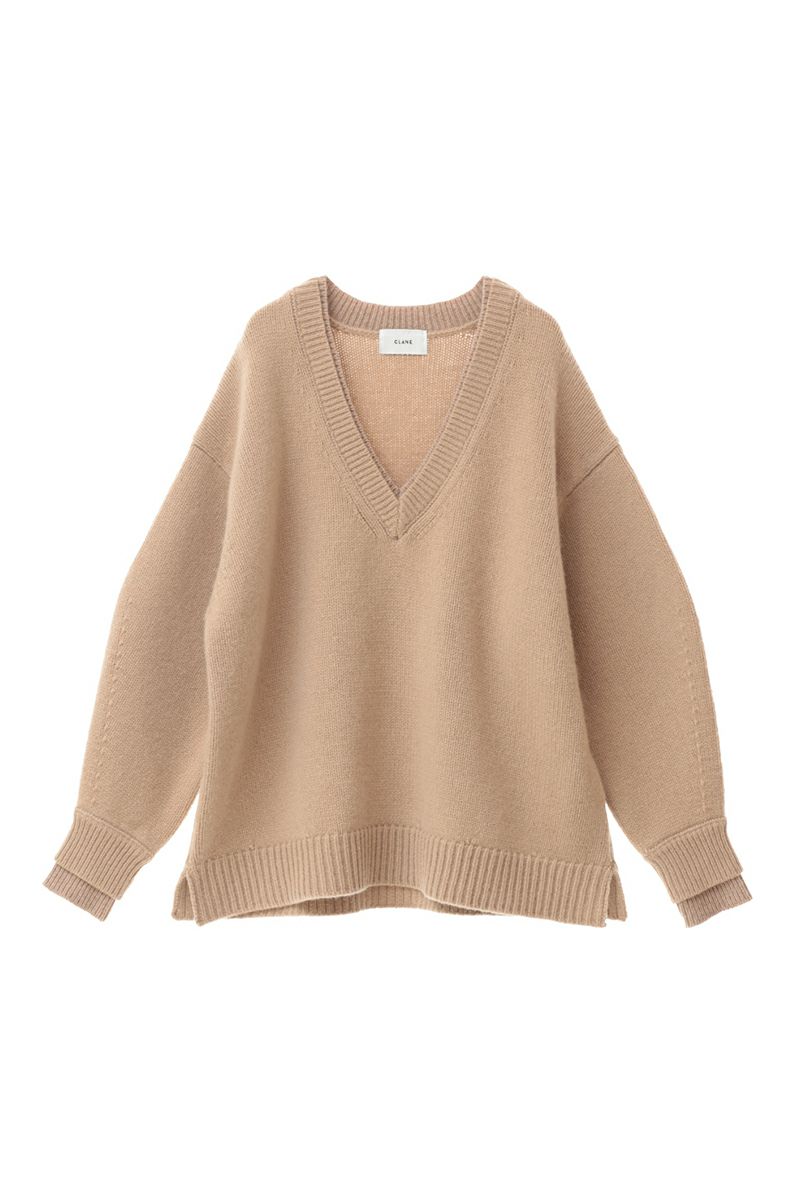 CLANE(クラネ)2WAY NECK OVER KNIT TOPS ネックオーバーニットトップス 17106-2442 -18