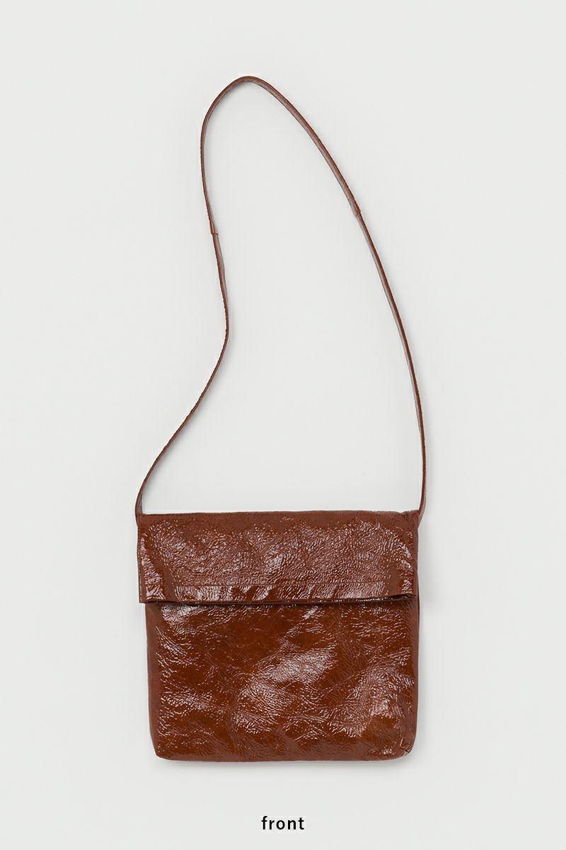 Hender Scheme(エンダースキーマ)patent horse flap shoulder bag small パテントホースフラップショルダーバッグ スモール wt-rb-hfs -1