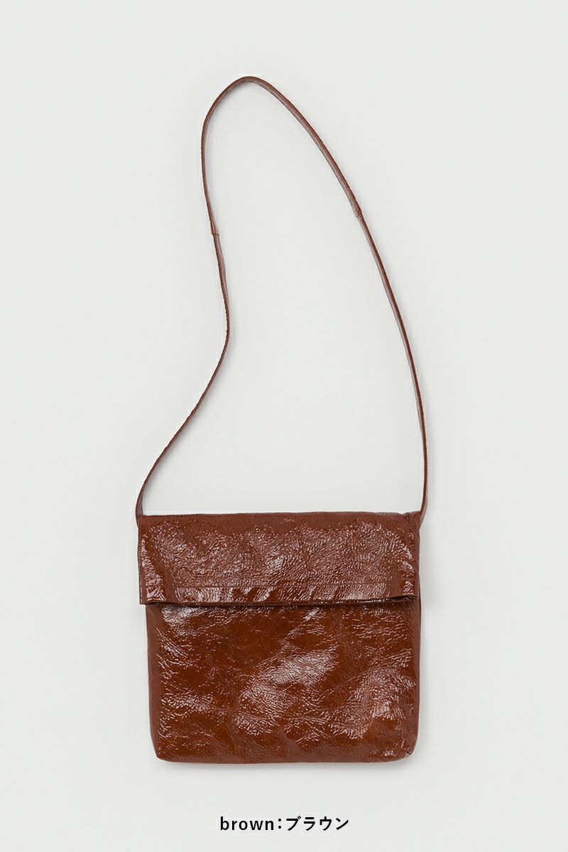 Hender Scheme(エンダースキーマ)patent horse flap shoulder bag small パテントホースフラップショルダーバッグ スモール wt-rb-hfs -6