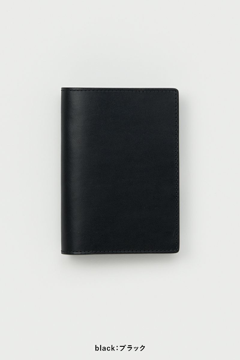 Hender Scheme パスポートウォレット ブラックレザー Hender Scheme(エンダースキーマ) | グラフペーパー,フレッシュ