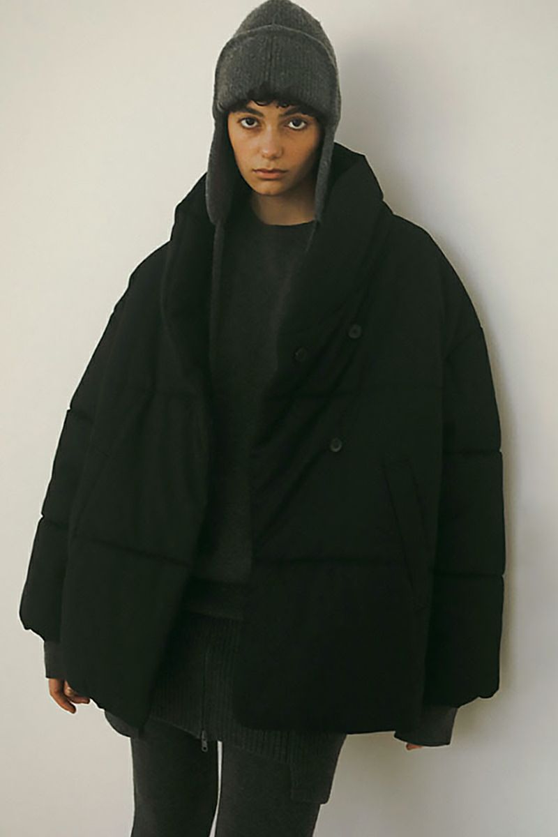 ETRE TOKYO(エトレトウキョウ)ストールカラーパディングコート 1225100002