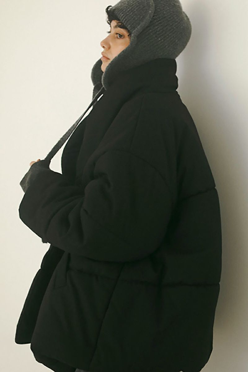 ETRE TOKYO(エトレトウキョウ)ストールカラーパディングコート 1225100002 -1