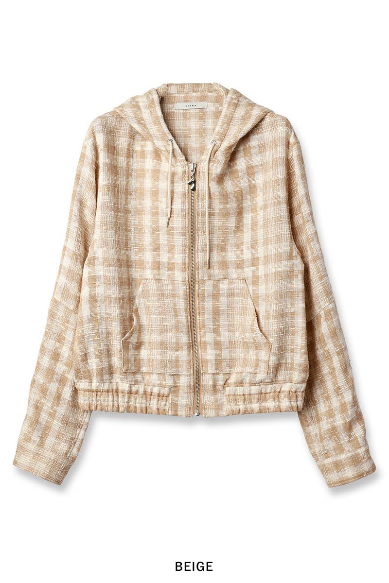 JieDa(ジエダ)GINGHAM ZIP PARKA ギンガムジップパーカ Jie-25S-SH01 -12