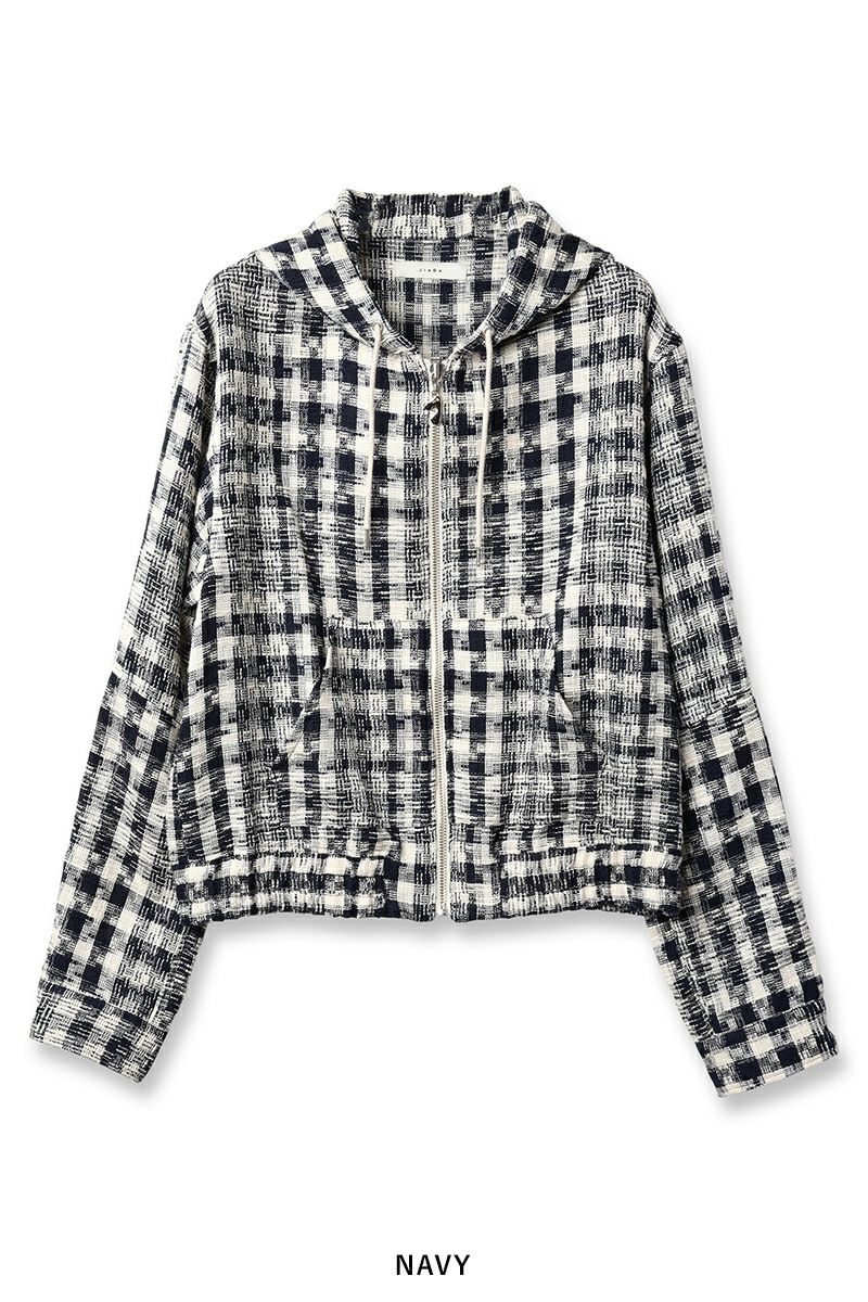 JieDa(ジエダ)GINGHAM ZIP PARKA ギンガムジップパーカ Jie-25S-SH01 -18