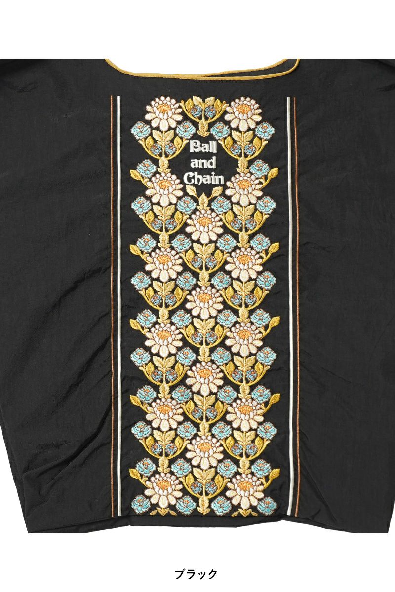 Ball & Chain(ボールアンドチェーン) FLOWER LINE (M) フラワーラインM ショッピングバック トートバッグ 301046