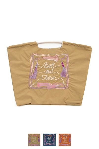 Ball & Chain(ボールアンドチェーン)TASSEL (L) タッセルL ショッピングバック トートバッグ 301144