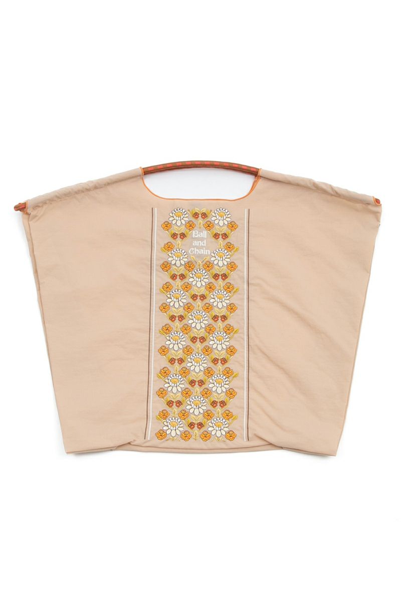 Ball & Chain(ボールアンドチェーン)FLOWER LINE (L) フラワーラインL ショッピングバック トートバッグ 301146 -1