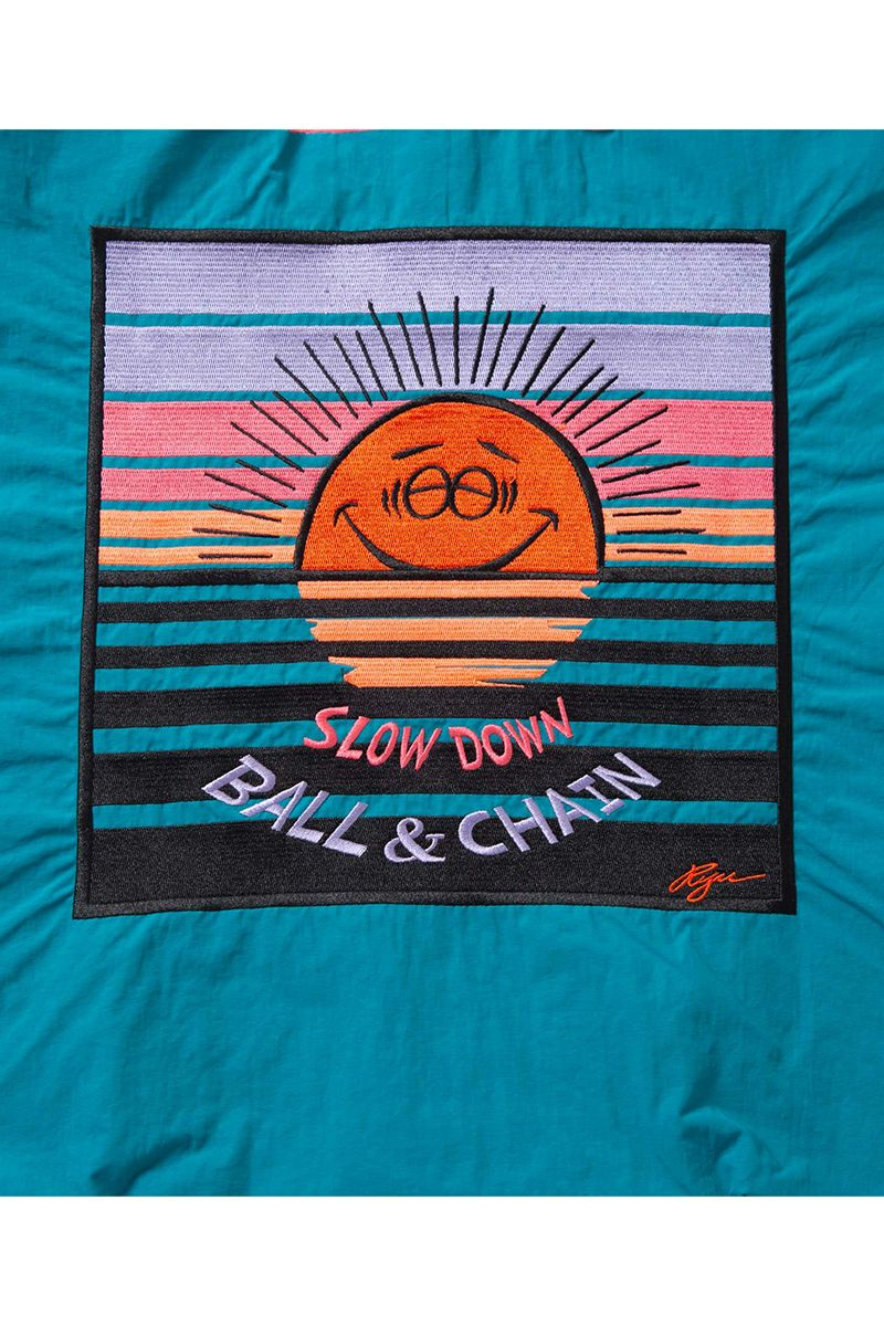 Ball & Chain(ボールアンドチェーン)A.SUN SET (L) サンセットL RyuAmbe ショッピングバック トートバッグ 314105 -2