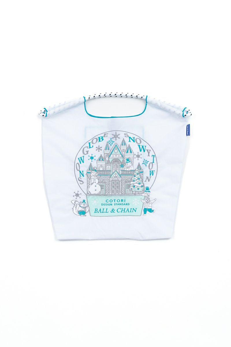 Ball & Chain(ボールアンドチェーン)C.Snow Globe (M) コトリデザイン スノーグローブM COTORI DESIGEN Snow Globe ショッピングバック トートバッグ 321008
