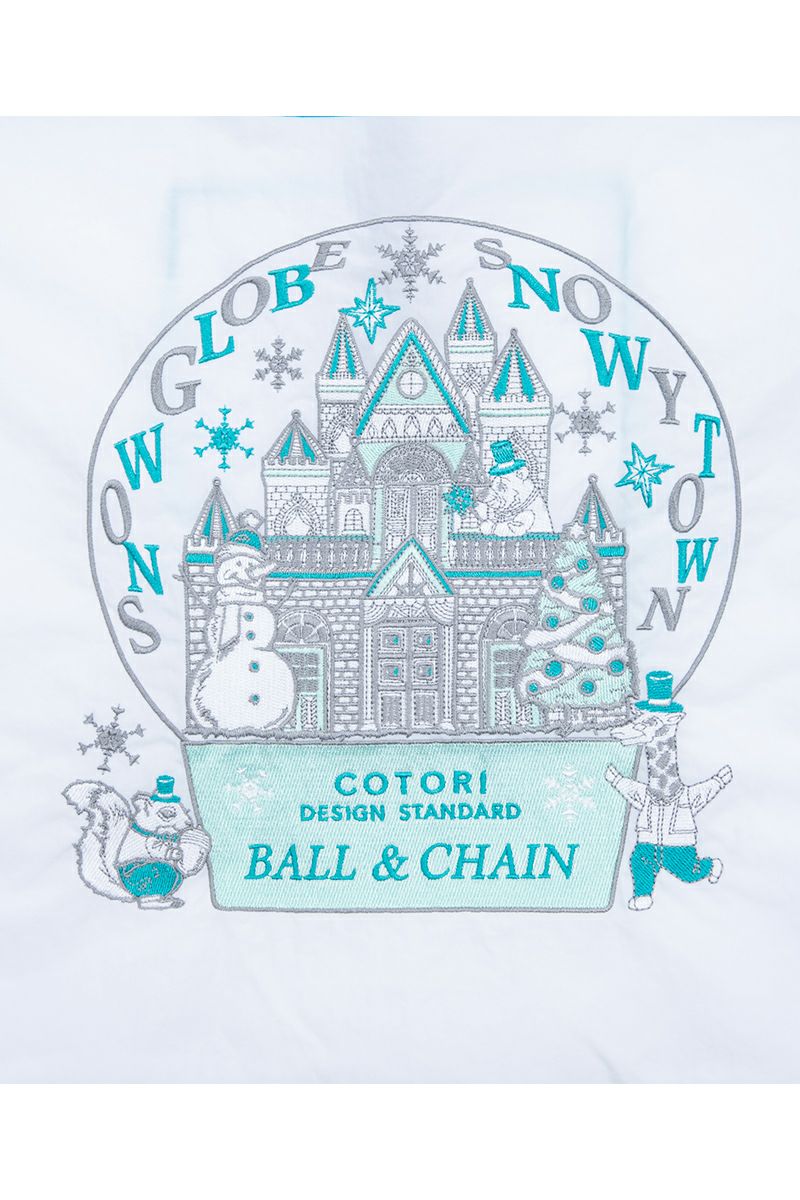 Ball & Chain(ボールアンドチェーン)C.Snow Globe (M) コトリデザイン スノーグローブM COTORI DESIGEN Snow Globe ショッピングバック トートバッグ 321008 -3