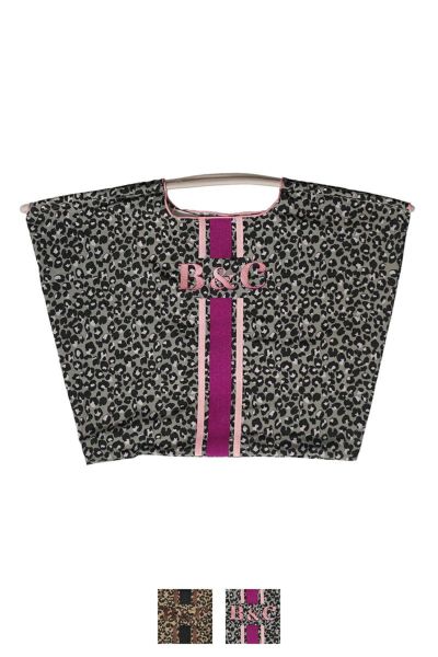 Ball & Chain(ボールアンドチェーン)LEOPARD LINE (L) レオパードラインL ショッピングバック トートバッグ 301152