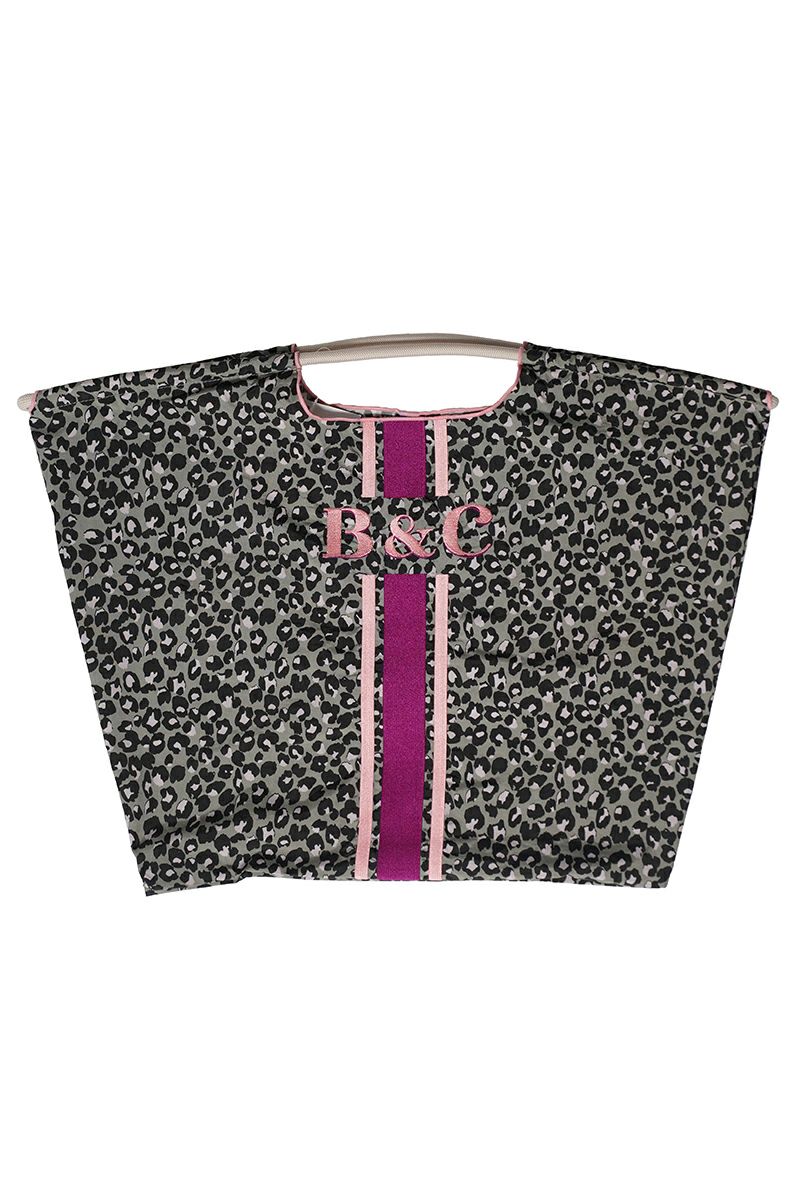 Ball & Chain(ボールアンドチェーン)LEOPARD LINE (L) レオパードラインL ショッピングバック トートバッグ 301152 -1