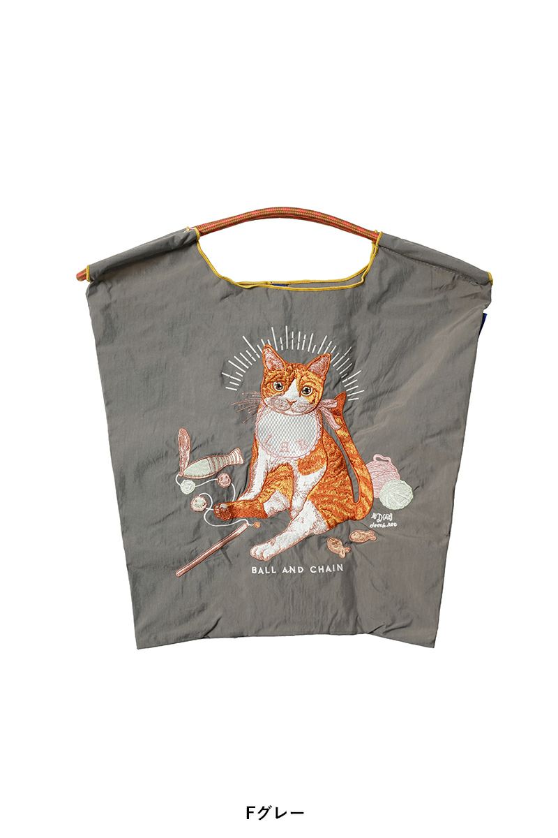 Ball & Chain(ボールアンドチェーン)D.BABY CAT (M) Dベイビーキャット M ショッピングバック トートバッグ 313015 -7