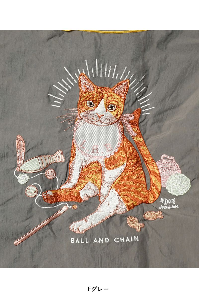 Ball & Chain(ボールアンドチェーン)D.BABY CAT (M) Dベイビーキャット M ショッピングバック トートバッグ 313015 -8