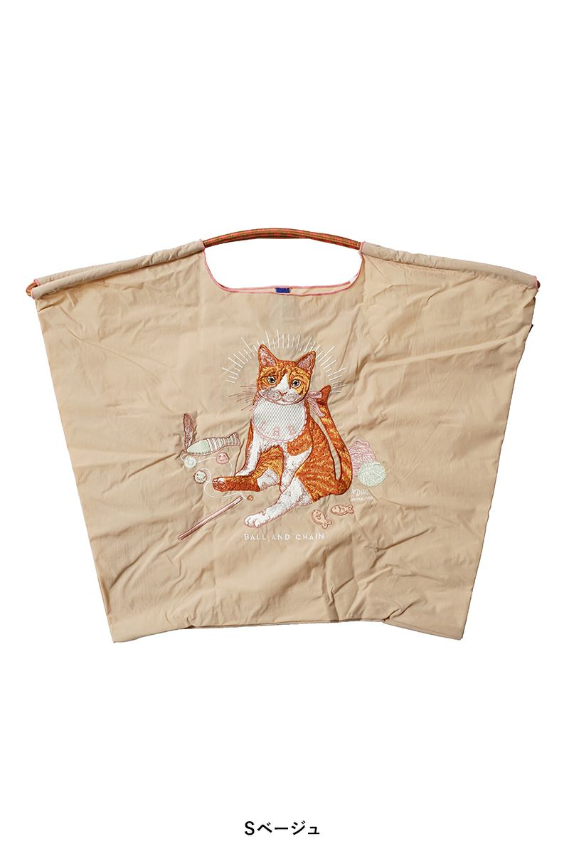 Ball & Chain(ボールアンドチェーン)D.BABY CAT (L) Dベイビーキャット L ショッピングバック トートバッグ 313115 -5