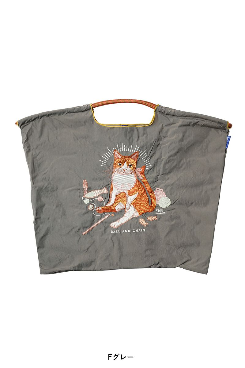 Ball & Chain(ボールアンドチェーン)D.BABY CAT (L) Dベイビーキャット L ショッピングバック トートバッグ 313115 -7