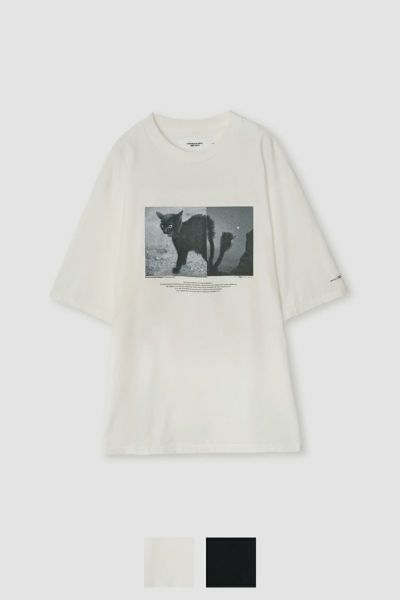 JANE SMITH(ジェーンスミス)NICOLA KLOOSTERMAN NINE LIVES S/S T-SHIRT ニコラ・クルーストマンナインライブス半袖Tシャツ 25SCT-#618S