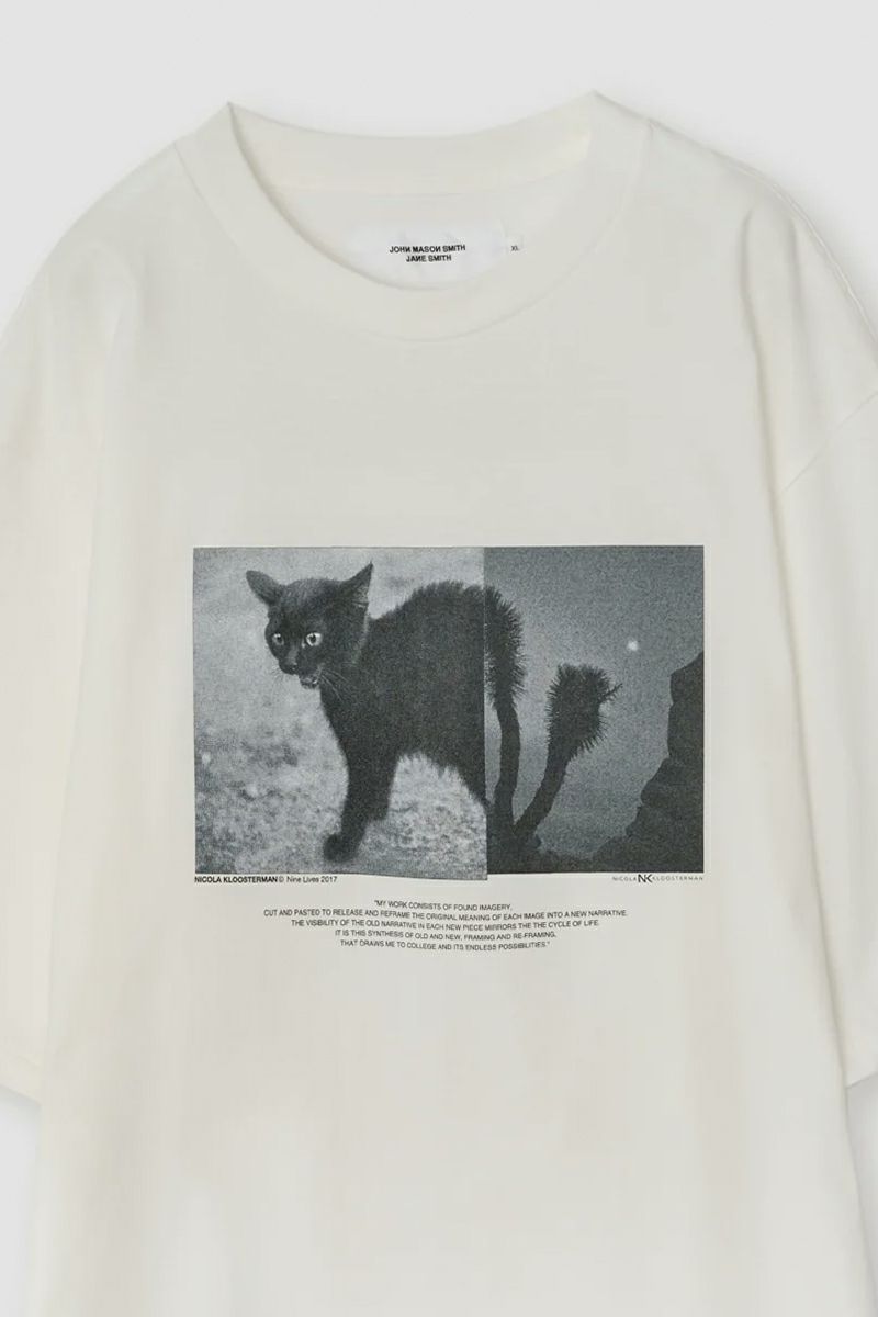 JANE SMITH(ジェーンスミス)NICOLA KLOOSTERMAN NINE LIVES S/S T-SHIRT ニコラ・クルーストマンナインライブス半袖Tシャツ 25SCT-#618S -4
