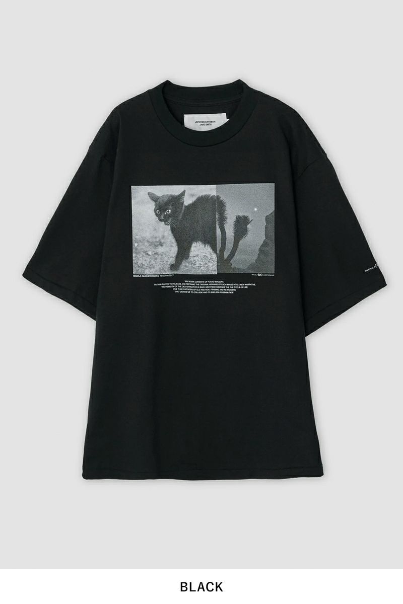 JANE SMITH(ジェーンスミス)NICOLA KLOOSTERMAN NINE LIVES S/S T-SHIRT ニコラ・クルーストマンナインライブス半袖Tシャツ 25SCT-#618S -7