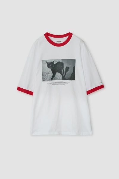 JANE SMITH(ジェーンスミス)NICOLA KLOOSTERMAN NINE LIVES RINGER T-SHIRT ニコラ・クルーストマン ナインライブス リンガーTシャツ 25SCT-#618SR