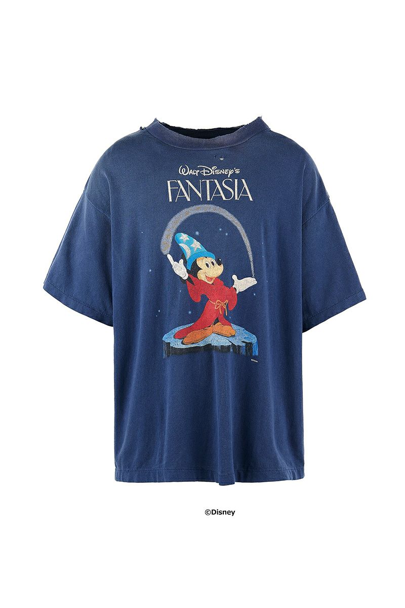SAINT Mxxxxxx(セントマイケル)SM-HR8-0000-C65 / DNF_SS TEE / FANTASIA / NAVY / Tシャツ