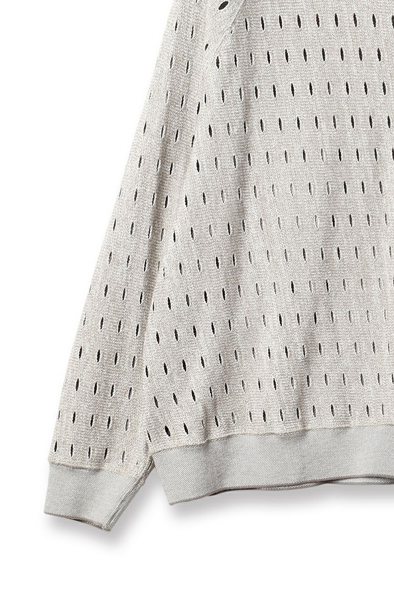 JieDa(ジエダ)HOLE RAGLAN CREW ホールラグランクルーネック Jie-25S-CT04 -14