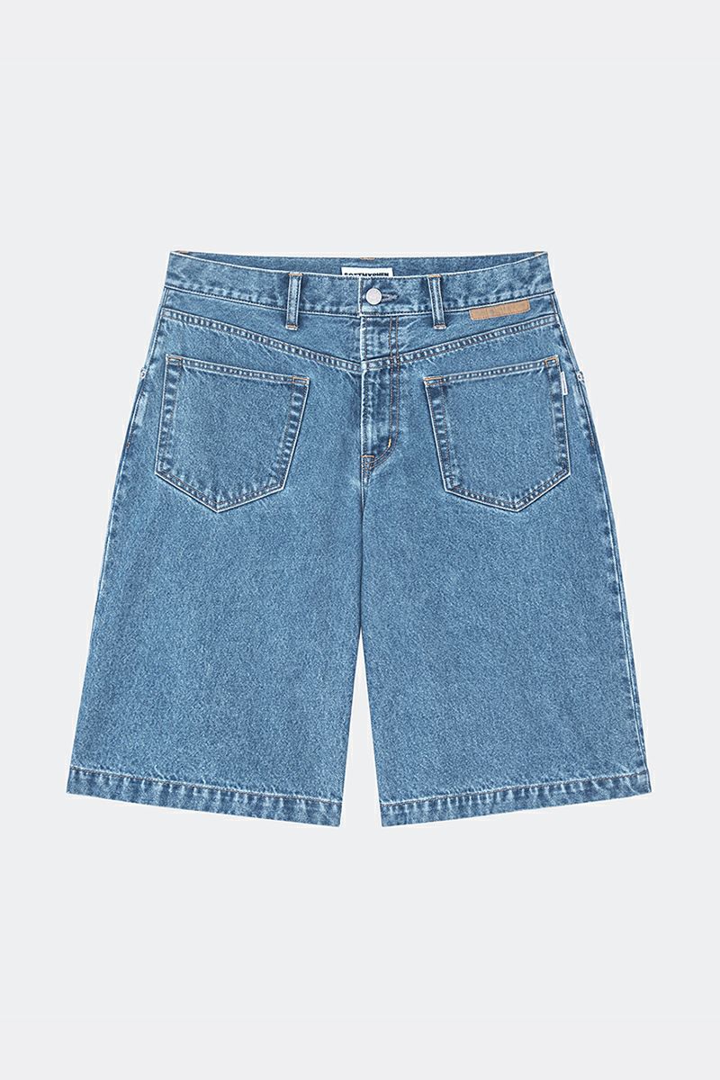 SOFTHYPHEN(ソフトハイフン)BACK 2 FRONT BAGGY DENIM SHORTS バックツーフロントバギーデニムショーツ MGMFP251309 -1