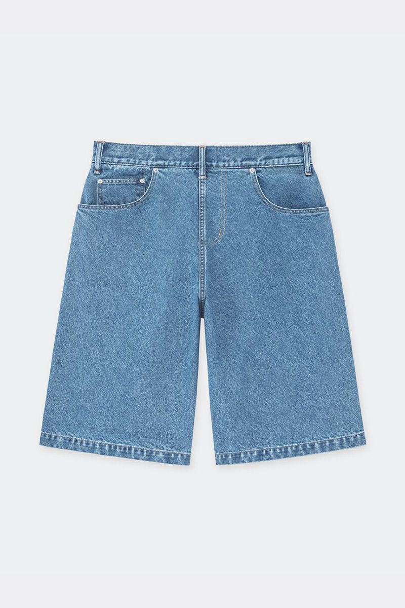 SOFTHYPHEN(ソフトハイフン)BACK 2 FRONT BAGGY DENIM SHORTS バックツーフロントバギーデニムショーツ MGMFP251309 -2