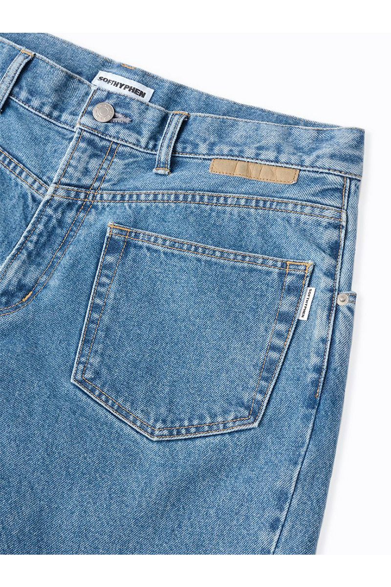 SOFTHYPHEN(ソフトハイフン)BACK 2 FRONT BAGGY DENIM SHORTS バックツーフロントバギーデニムショーツ MGMFP251309 -3