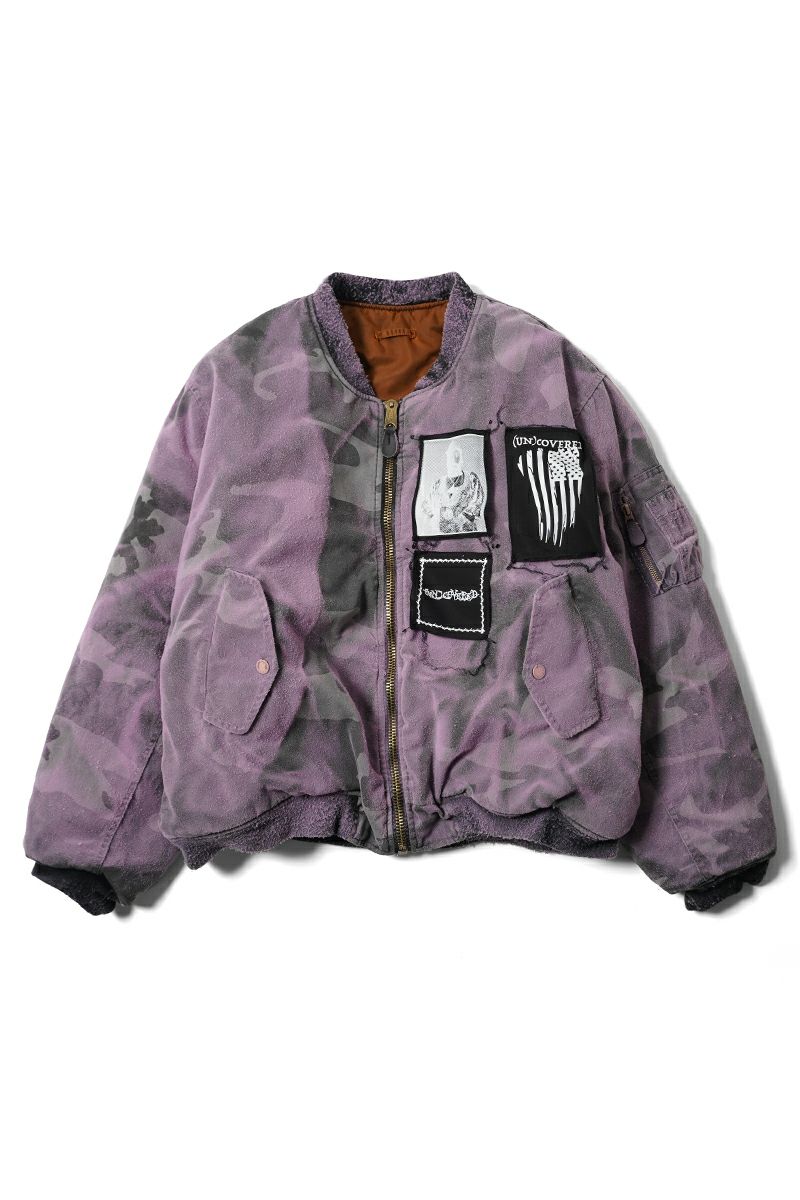 SYUMAN. 25SS COVERED MA-1 P.CAMO サイズ2 SYUMAN. 25SS COVERED MA-1 P.CAMO サイズ2