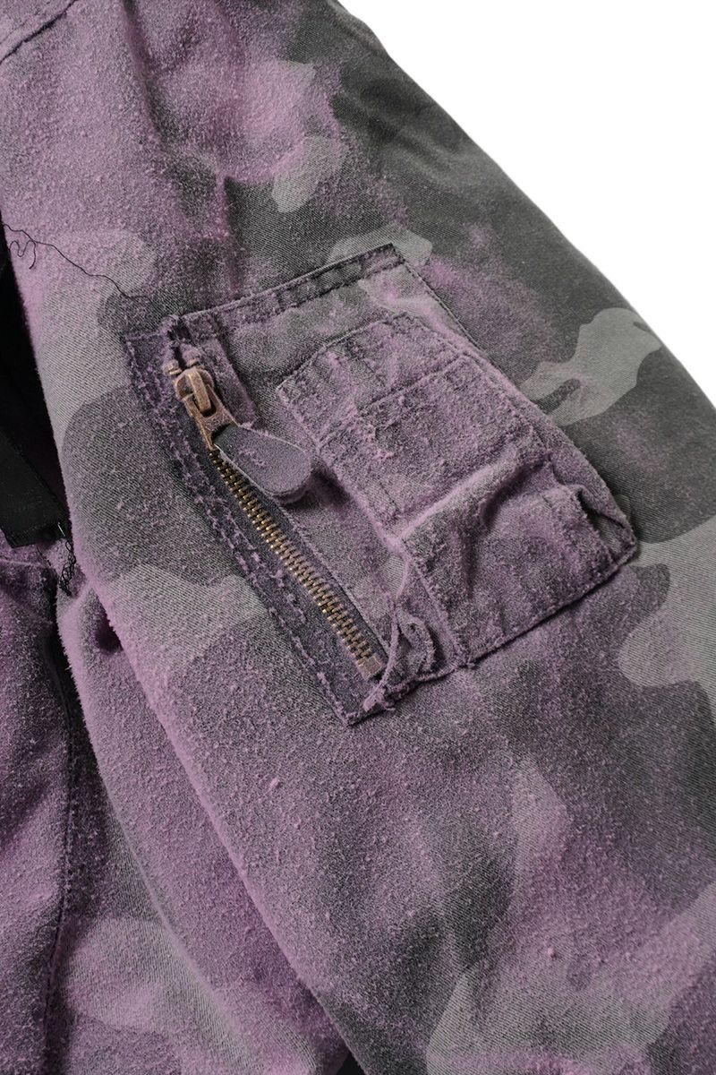 SYUMAN.(シュウマン)Collaboration Feat F.M.W.D Covered Ma-1 Camo 25SS-SY015-B -4