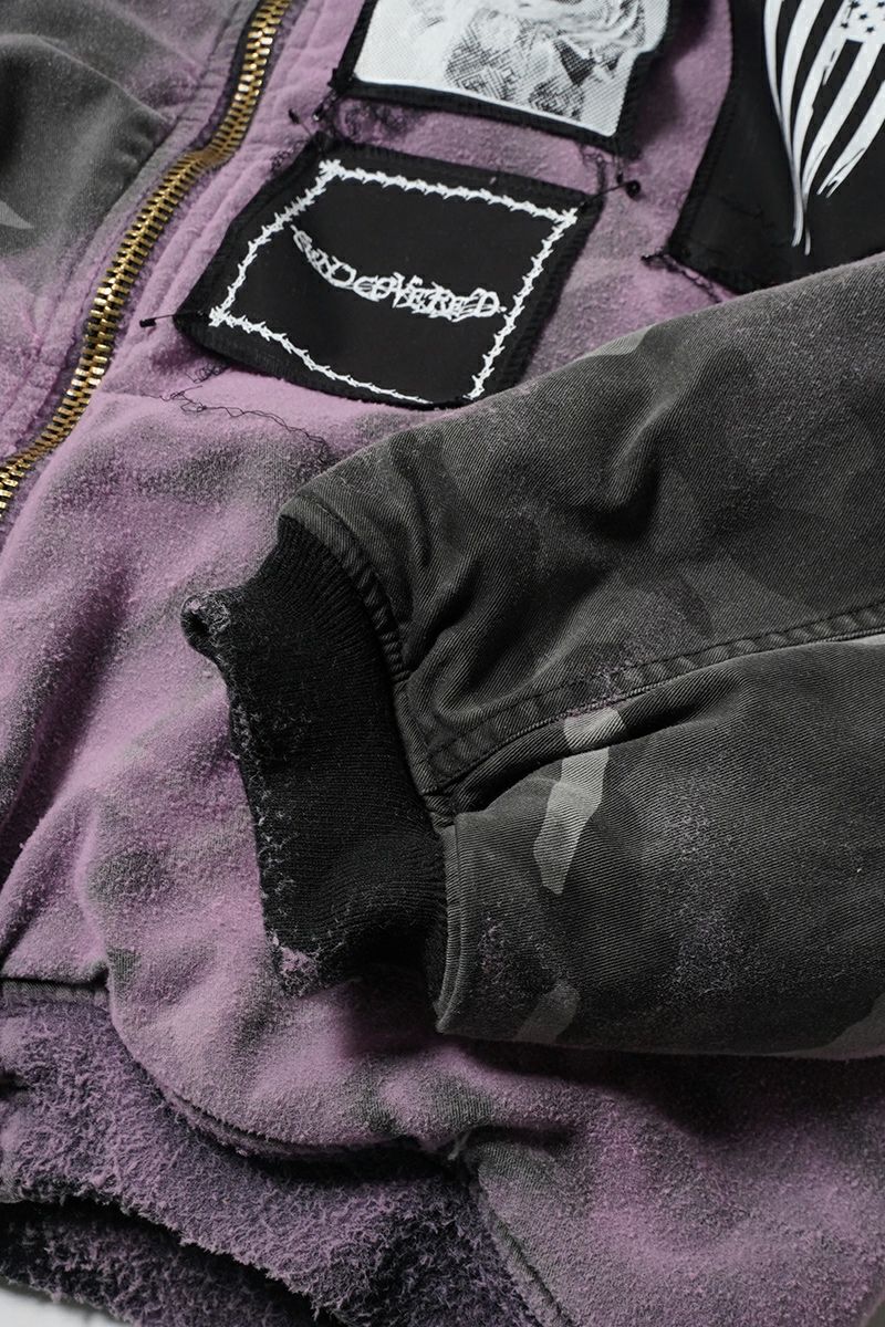 SYUMAN.(シュウマン)Collaboration Feat F.M.W.D Covered Ma-1 Camo 25SS-SY015-B -5