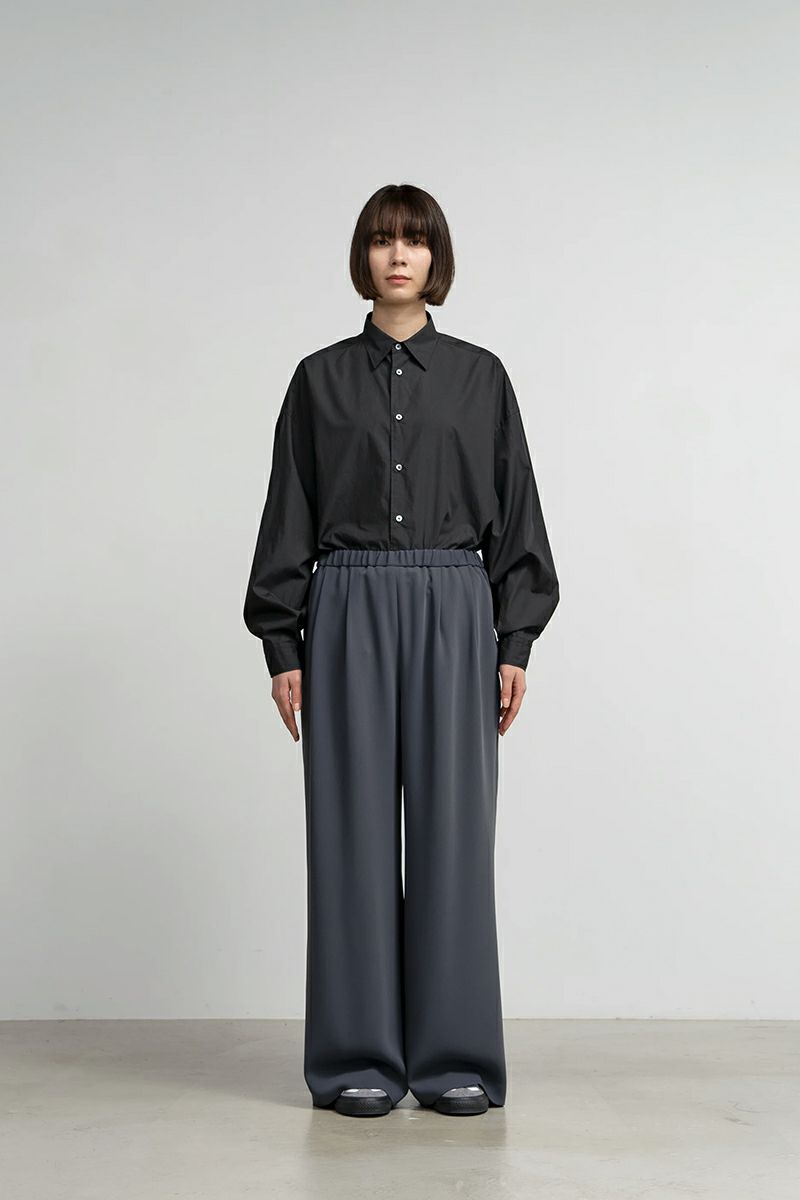 Graphpaper(グラフペーパー)Satin Easy Wide Pants サテンイージーワイドパンツ GL251-40224B -1