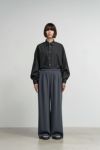 Graphpaper(グラフペーパー)Satin Easy Wide Pants サテンイージーワイドパンツ GL251-40224B -1