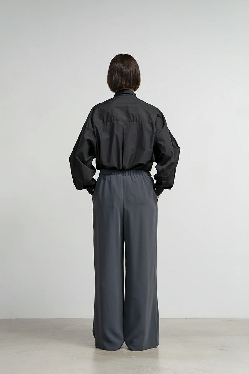 Graphpaper(グラフペーパー)Satin Easy Wide Pants サテンイージーワイドパンツ GL251-40224B -3