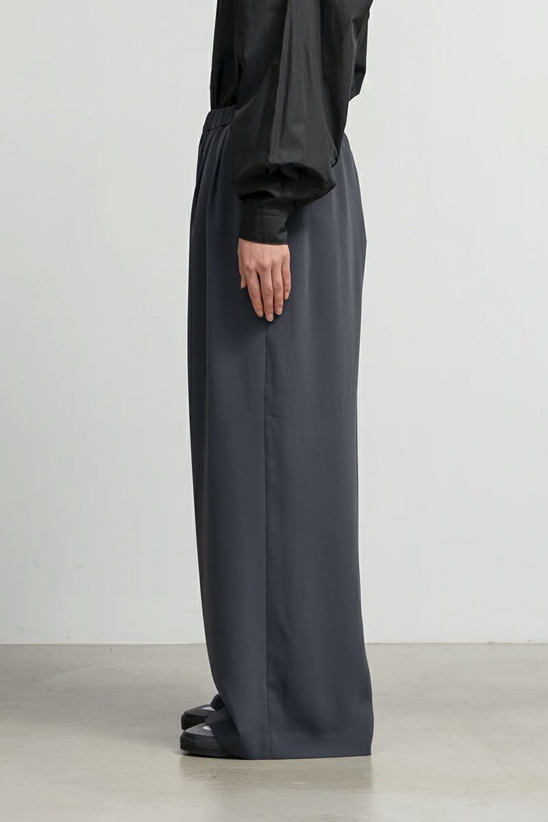 Graphpaper(グラフペーパー)Satin Easy Wide Pants サテンイージーワイドパンツ GL251-40224B -5