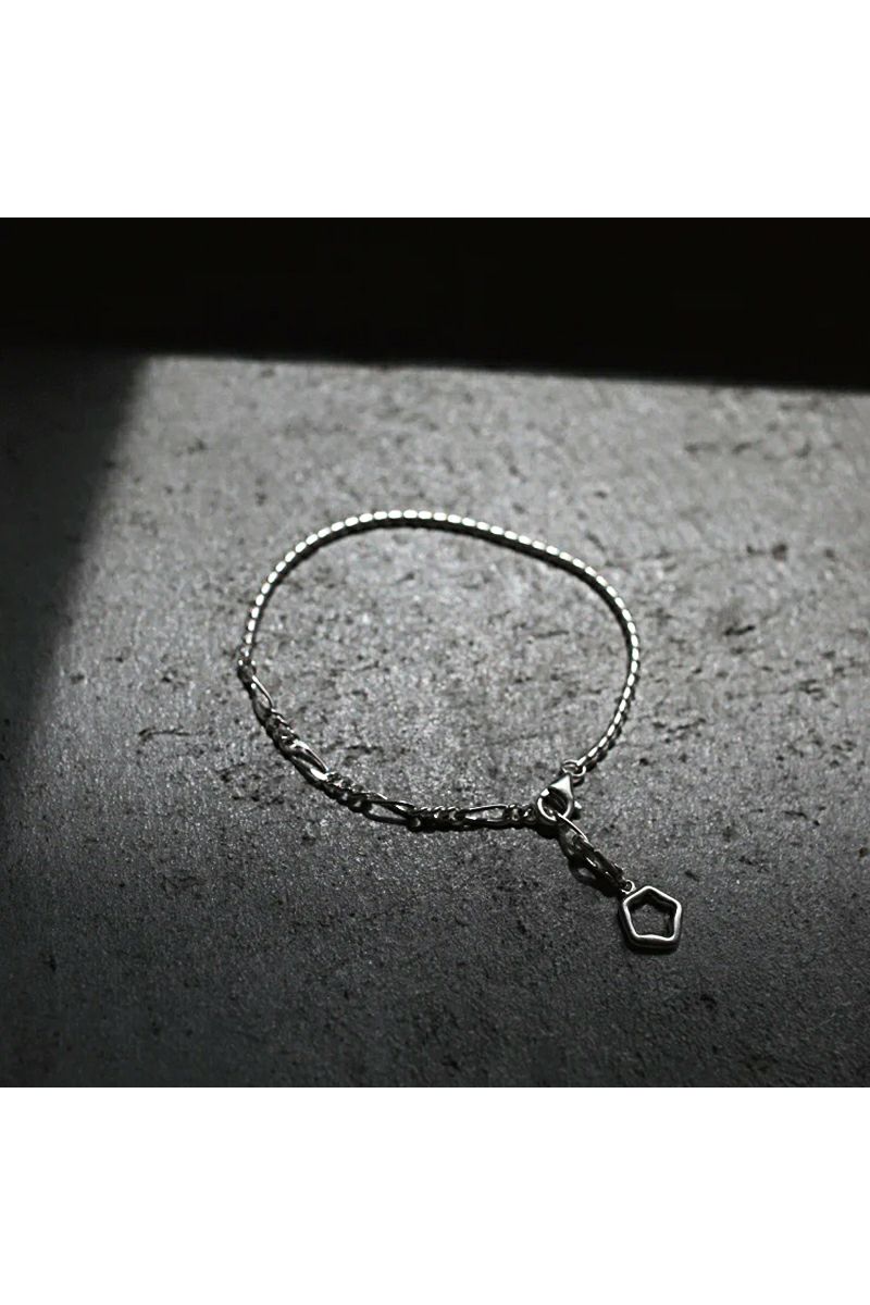 TEN.(テン)シェードコンビチェーンブレスレット SV br-0041 -1