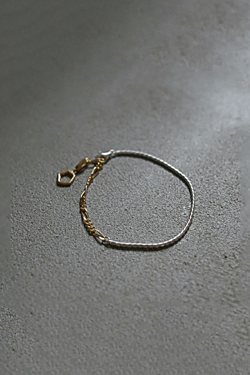 TEN.(テン)シェードコンビチェーンブレスレット MIX brx-0041