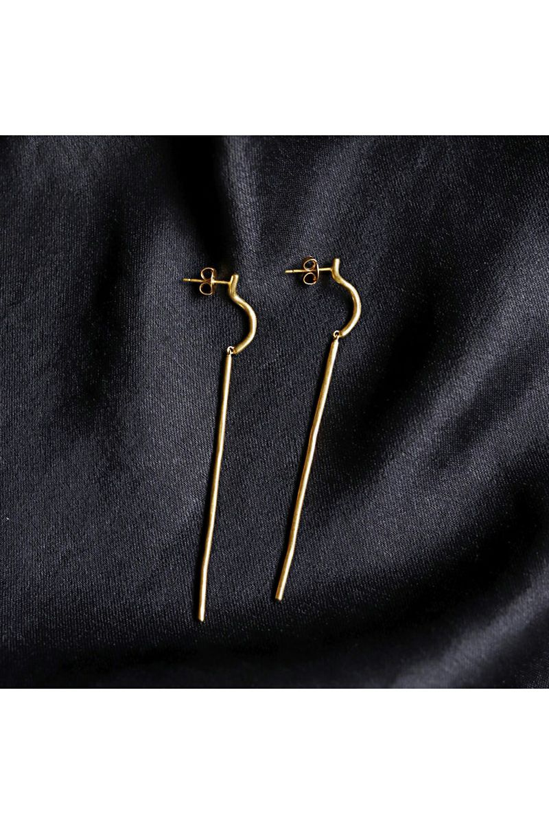 TEN.(テン)ヤーンピアス GD pig-0166 -1